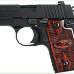 Sig P238 380 ACP 2.7In Rosewood Black SAO Rosewood Grip (1) 6rd Steel MAG Sig Sauer 1 Sig P238 380 ACP 2.7In Rosewood Black SAO Rosewood Grip (1) 6rd Steel MAG