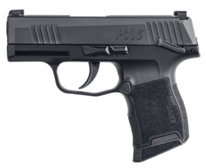 Sig P365, Massachusetts Compliant, Sub-Compact, 9mm, 3.1" Barrel, Nitron Finish, Black, XRAY3 Night Sights, Manual Safety, 10rd, 2 Magazines Sig Sauer 3 Sig P365