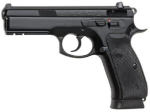 CZ 75 SP-01 cal. 9mm light rail safety black polycoat - 10rd magazines CZ USA 3 CZ 75 SP-01 cal. 9mm light rail safety black polycoat - 10rd magazines