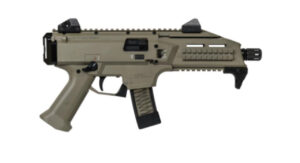 CZ Scorpion Evo 3 S1 Pistol, Flat Dark Earth, 9mm, 1/2x28 Threads 10 rd Mag CZ USA 3 CZ Scorpion Evo 3 S1 Pistol