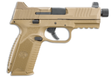 FN 509 Tactical 9mm, 4.5" Barrel, Night Sights, Flat Dark Earth, 17rd/24rd FN America 3 FN 509 Tactical 9mm