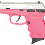 SCCY CPX-1, DAO, Compact, 9mm, 3.1" Barrel, Satin Slide, Pink Frame, 3 Dot Sights, Manual Safety, 10rd, 2 Magazines SCCY Industries 2 SCCY CPX-1