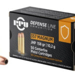 PPU 357 Magnum 158gr, Jacketed Hollow Point, 50rd Box PPU Ammo 2 PPU 357 Magnum 158gr