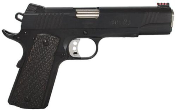 Remington Model 1911 R1 Enhanced 45 Acp Fiber Optic Sight Gray Laminate Grips Remington Model 1911 R1 Enhanced 45 Acp Fiber Optic Sight Gray Laminate Grips