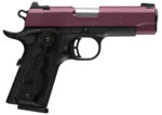Browning Black Label 1911 380 ACP, 3.6 Barrel, Black Cherry Cerakote, Black Frame, 10rd 3 Browning Black Label 1911 380 ACP