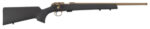 CZ 457 American 22 LR, 20" Threaded Barrel, Cerakote Finish, Bronze, Black Stock, 5rd 3 CZ 457 American 22 LR