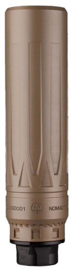 Dead Air Armament Nomad-TI XC, Suppressor, 6.74" Length, Rated Up to 300 Remington Ultra Magnum, Titanium, Cerakote Finish, Flat Dark Earth, Direct Thread 5/8X24 HUB Mount 3 Dead Air Armament Nomad-TI XC