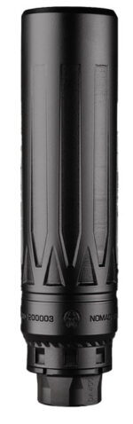 Dead Air Armament Nomad-TI XC, Suppressor, 7.03" Length, Rated Up to 300 Remington Ultra Magnum, Titanium, Cerakote Finish, Black, Xeno Adapter & DA124 Omni Brake 3 Dead Air Armament Nomad-TI XC