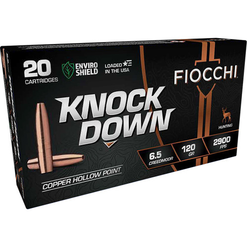 Fiocchi Knock Down 6.5 Creedmoor 120 gr Fiocchi Knock Down 6.5 Creedmoor 120 gr