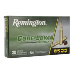 Remington Core-Lokt 6.5 Creedmoor, 129gr, 2945 fps, 20Bx/10Cs Remington 1 Remington Core-Lokt 6.5 Creedmoor