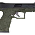 Taurus TX22 22 LR, 4" Barrel, Polymer Frame, Green Splatter/Black, Manual Safety, 16Rd, 2 Magazines Taurus 2 Taurus TX22 22 LR