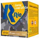 Rio Game Load 20 Ga, 2.75", 1oz, 7.5 Shot, 25rd Rio Ammunition 1 Rio Game Load 20 Ga
