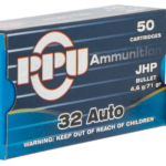 Prvi Partizan Defense 32 ACP, 71gr, Jacketed Hollow Point, 50rd Box 1 Prvi Partizan Defense 32 ACP