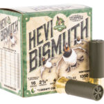 HEVI-Shot Waterfowl 16 Ga, 2.75", 1 1/8 oz, Bismuth 4 Shot, 25rd Box 2 HEVI-Shot Waterfowl 16 Ga