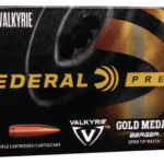 Federal Premium Gold Medal 224 Valkyrie, 80.5gr, Berger Open Tip Match, 20Bx/10Cs 1 Federal Premium Gold Medal 224 Valkyrie