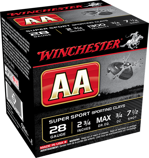 Winchester AA Sporting Clay 28 Ga Winchester AA Sporting Clay 28 Ga