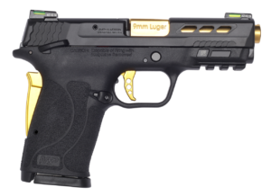 Smith & Wesson Performance Center Shield EZ, Compact, 9mm, 3.8" Ported Barrel, Grip Safety,Hi-Viz Litewave Sights Smith & Wesson 3 Smith & Wesson Performance Center Shield EZ