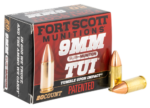 Fort Scott Self Defense 9mm, 125gr, Subsonic, Solid Copper Spun, 20rd Box 3 Fort Scott Self Defense 9mm