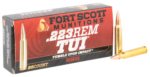 Fort Scott Munitions TUI 223 Remington, 55gr, Solid Copper Spun, 20rd Box 3 Fort Scott Munitions TUI 223 Remington