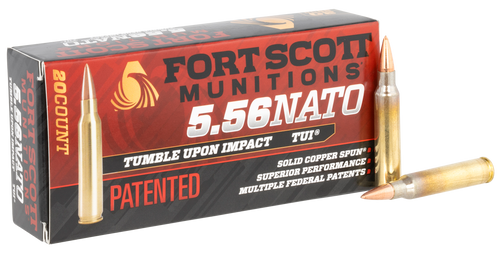 Fort Scott Munitions Tumble Upon Impact 5.56x45mm Fort Scott Munitions Tumble Upon Impact 5.56x45mm
