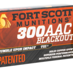 Fort Scott 300 Blackout, 115gr, Tumble Upon Impact, Solid Copper Spun, 20rd Box 1 Fort Scott 300 Blackout