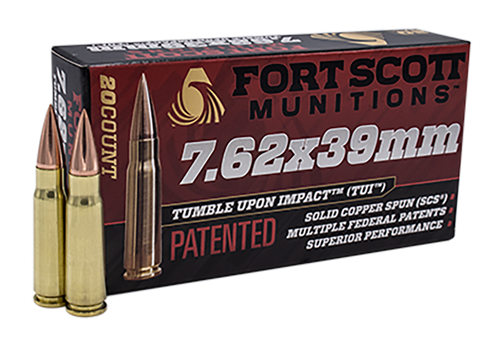Fort Scott Tumble Upon Impact 7.62x39mm Fort Scott Tumble Upon Impact 7.62x39mm