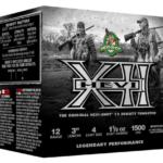 HEVI-Shot 12 Ga, 3", Max Dram, 1 1/8 oz, 4 Shot, Hevi-XII, 25Bx/10Cs 2 HEVI-Shot 12 Ga