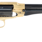 Pietta 1858 44 Cal, Engraved Brass Frame, Walnut Grip, 6rd 1 Pietta 1858 44 Cal