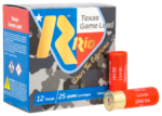 Rio Texas Game Load 12 Ga, 2.75", 1 1/4 oz, 6 Shot, 25rd Box 3 Rio Texas Game Load 12 Ga