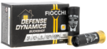 Fiocchi Defense Dynamics 12 Ga, 2.75", 8 Pellets, 00 Buck Shot, 10rd Box 3 Fiocchi Defense Dynamics 12 Ga