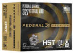 Federal Personal Defense 327 Federal Magnum, 104gr, Jacketed Hollow Point, 20rd Box 3 Federal Personal Defense 327 Federal Magnum