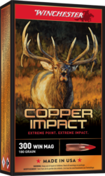 Winchester Copper Impact 300 Winchester Magnum, 180gr, Copper Extreme Point, Lead-Free, 20rd Box 3 Winchester Copper Impact 300 Winchester Magnum