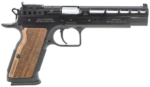 Tanfoglio IFG Gold Match 9mm, 6" Barrel, Black, Wood Grip, 16rd 3 Tanfoglio IFG Gold Match 9mm