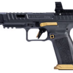 Canik SFX Rival 9mm, 5" Barrel, FO Front, Includes Red Dot, Rival Gray/Gold, 18rd Canik 1 Canik SFX Rival 9mm