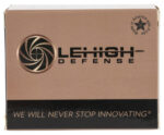 Lehigh Defense 10mm, 115gr, Xtreme Defense, 20rd Box 3 Lehigh Defense 10mm