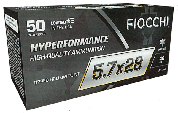 Fiocchi Hyperformance Defense 5.7x28mm Fiocchi Hyperformance Defense 5.7x28mm