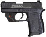 Diamondback DB9 380 ACP, 2.8" Barrel, Black, Includes G4 Viridian Laser, 6rd 3 Diamondback DB9 380 ACP