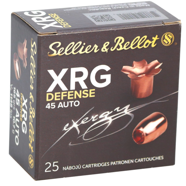 Sellier & Bellot XRG Defense 45 ACP 165gr Sellier & Bellot XRG Defense 45 ACP 165gr