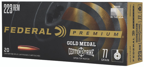 Federal Premium Gold Medal 223 Remington Federal Premium Gold Medal 223 Remington