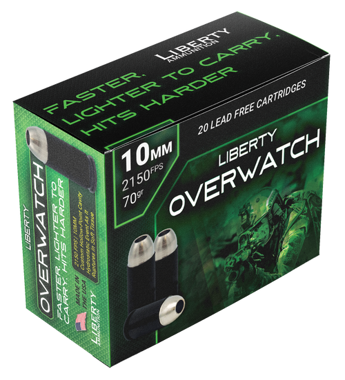 Liberty Ammunition OverWatch Defense 10mm Liberty Ammunition OverWatch Defense 10mm