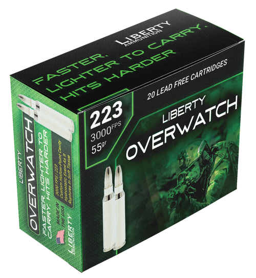 Liberty Ammunition OverWatch Hunting 223 Remington Liberty Ammunition OverWatch Hunting 223 Remington