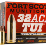 Fort Scott Self Defense 32 ACP, 71gr, Solid Copper Spun, 20rd Box 2 Fort Scott Self Defense 32 ACP