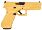 Glock G17 Gen 5 9mm, 4.49" Barrel, Glamour Gold Cerakote, 17rd 3 Glock G17 Gen 5 9mm