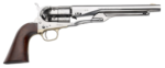 Pietta 1860 Army "Old Silver" 44 Cal, 8" Barrel, Silver Steel Frame, Walnut Grip, 6rd 3 Pietta 1860 Army "Old Silver" 44 Cal
