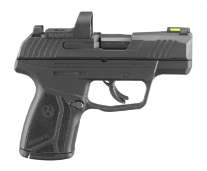 Ruger MAX-9 9mm, 3.2" Barrel, Black, Includes Ruger ReadyDot Micro Reflex Sight, 12rd Ruger 3 Ruger MAX-9 9mm