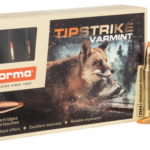 Norma Tipstrike 22-250 Remington, 55gr, Polymer Tip, 20rd Box 1 Norma Tipstrike 22-250 Remington