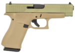 Glock G48 9mm, 4.17" Barrel, Agoge Green Slide, Coyote Tan Grip, 10rd 3 Glock G48 9mm
