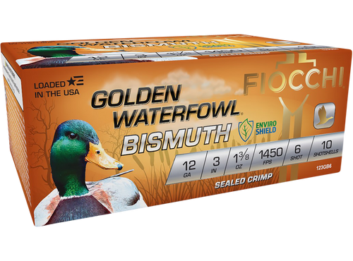 Fiocchi Golden Waterfowl Bismuth 12 Ga Fiocchi Golden Waterfowl Bismuth 12 Ga