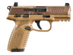 FN 502 Compact MRD 22 LR, 4" Barrel, Flat Dark Earth, Optics Ready, 10rd 3 FN 502 Compact MRD 22 LR