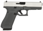 Glock G17 Gen 5 9mm, 4.49" Barrel, Gray Cerakote, Picatinny Rail, 17rd 3 Glock G17 Gen 5 9mm